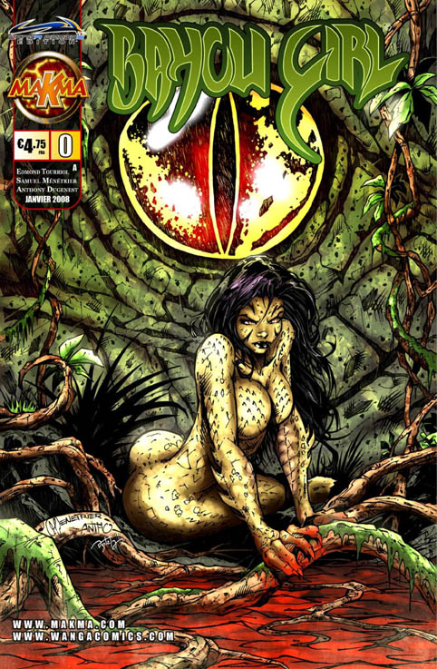 Bayou Girl #0 Couverture Bayou Girl par Sam Ménétrier & Anthony Dugenest